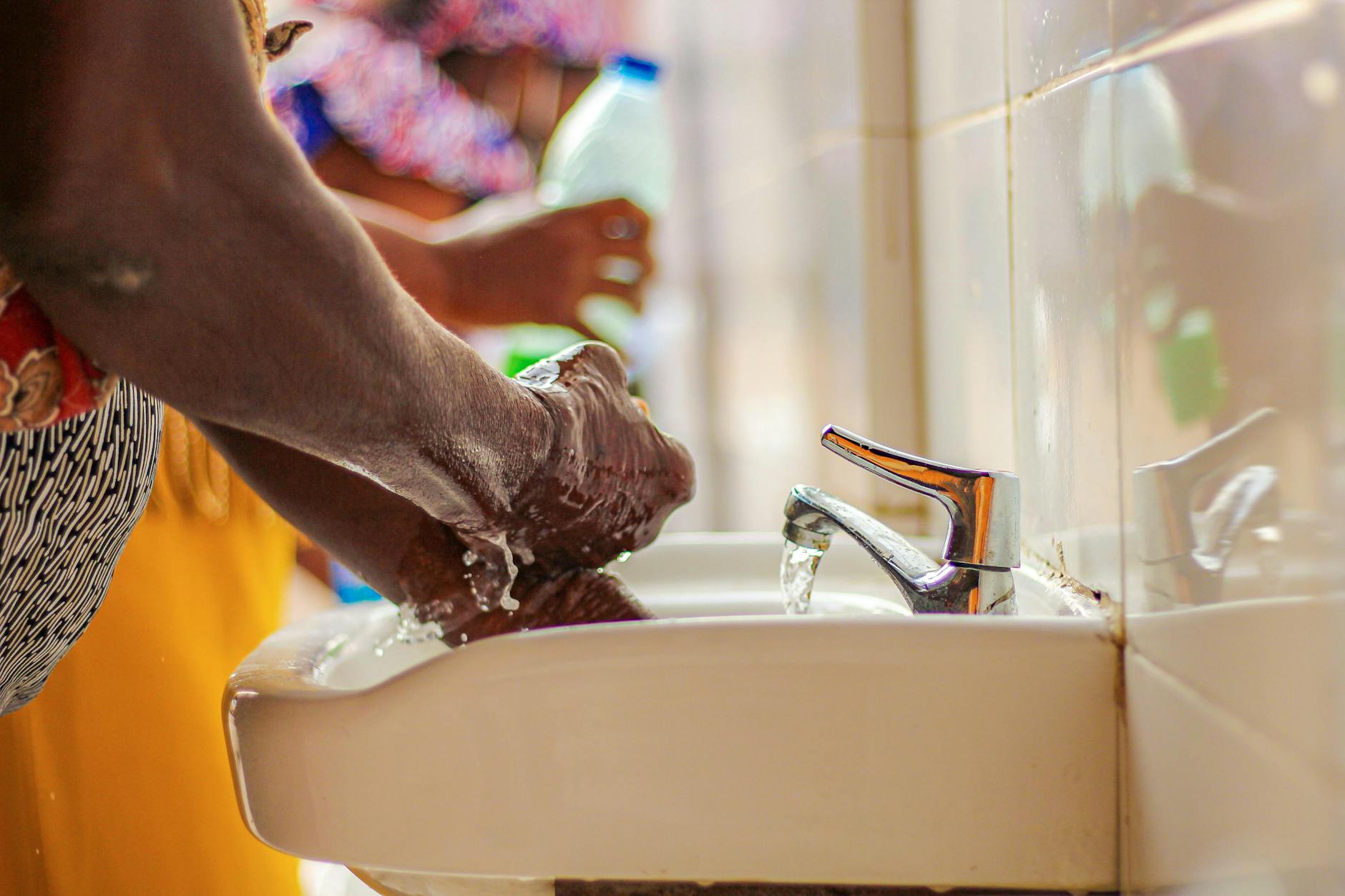 An illustrated guide on sexual hygiene featuring icons of wellness and reproductive health.